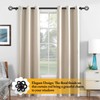 Black Curtain Rods for Windows 72 to 144 Inch, USFOOK
