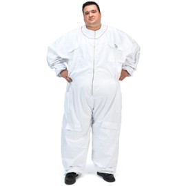Humble Bee 411 Big & Tall Polycotton Beekeeping Suit with Fencing Veil