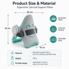 Cervical Neck Support Pillow for Travel and Rest – Breathable