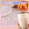 3000Pcs 5mm Resin Jelly Rhinestones with 3Pcs 10ml B7000 Jewelry