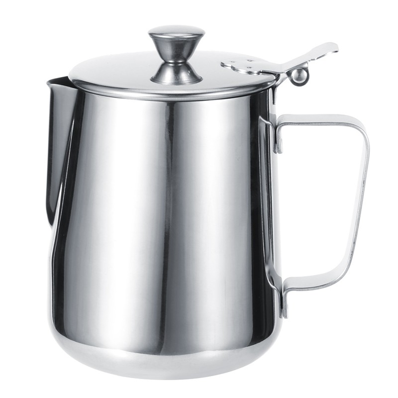 Stainless Steel Thicken Milk Frothing Cup Jug Coffee Pitcher Latte