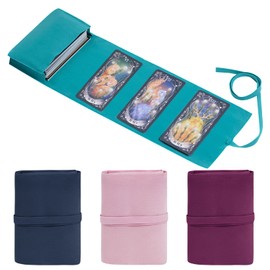 4Pcs Tarot Card Holder Bags Velvet Tarot Card Wrap Storage Bags Tarot Card Velvet Storage Bags Tarot Storage Bags Velvet Wrap Tarot Accessories Witchcrafts Supplies for Tarot Cards Witches' Spiritual