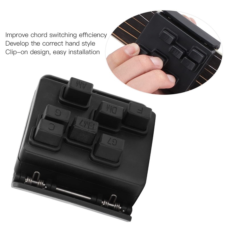 Chord Trainer, High Strength Plastic Ukulele Chord Aid for Beginners