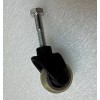 Clarke Urethane Wheel Caster assembly for Clarke B2 edger sander
