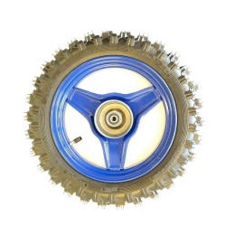 PCCMOTOR NEW FRONT WHEEL 1995-2016 PW50 BIKE TIRE FOR DRUM BRAKE H WM03BF