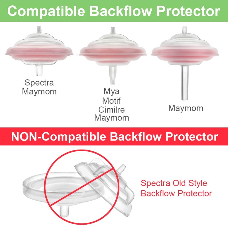 Maymom Silicone Membrane; Designed for Spectra S1S2, 9 Plus Backflow