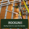 Rocklin™ Lawn Leveling Rake – 22” x 10” Stainless Steel