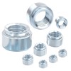 Qrity Pack of 20 Nuts, M4-2 mm Self-Locking Nuts, Pressure