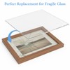 AojSup 80 Pack Clear Acrylic Sheets 5 x 7 inch