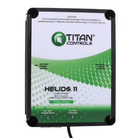 Titan Controls HGC702820 Classic Series Helios 11, 4-Light Controller with Trigger Cord, 240 Volt, Black