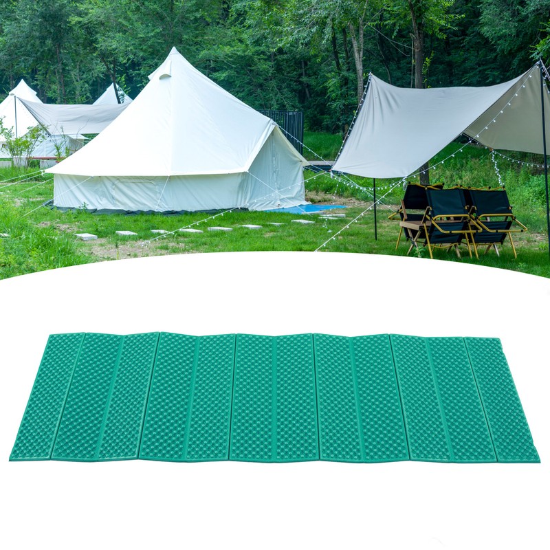 Double Egg Crate Sleeping Pad Foldable Thickened Foam Sleep Mat