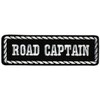 Hot Leathers Road Captain Patch (4" Width x 1" Height)