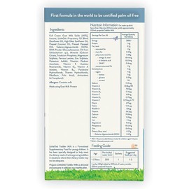 LittleOak Natural Goat Milk Toddler Milk, Stage 3 (12 Months+) – Gentle Nutrition, 6 x 30g Sachets, Made in New Zealand