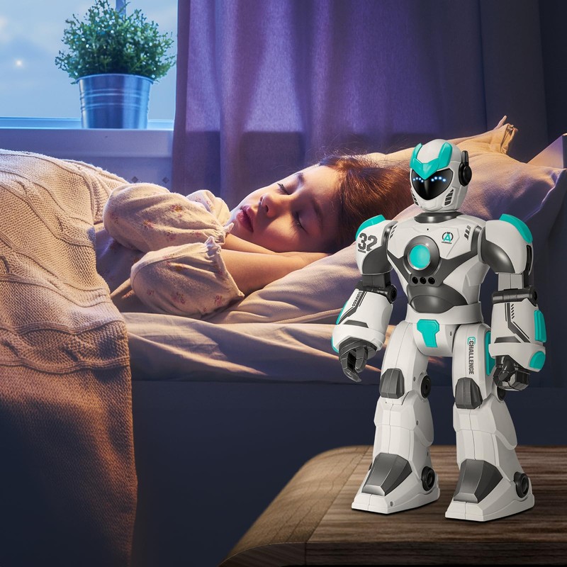 Remote Voice Control Large Robot: 2.4Ghz WiFi Signal Intelligent Programmable