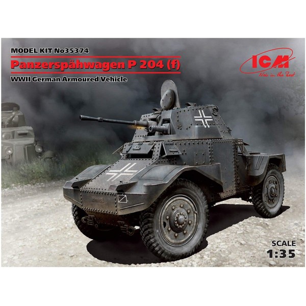 ICM Models Panzerspahwagen P 204 WWII German Armored Vehicle