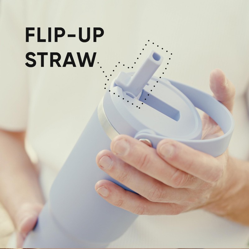 Hydrapeak Nomad 32 oz Tumbler with Handle and Straw Lid,