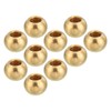 PATIKIL M6x1 Thread Cap Nuts Knob, 10 Pack Brass Ball