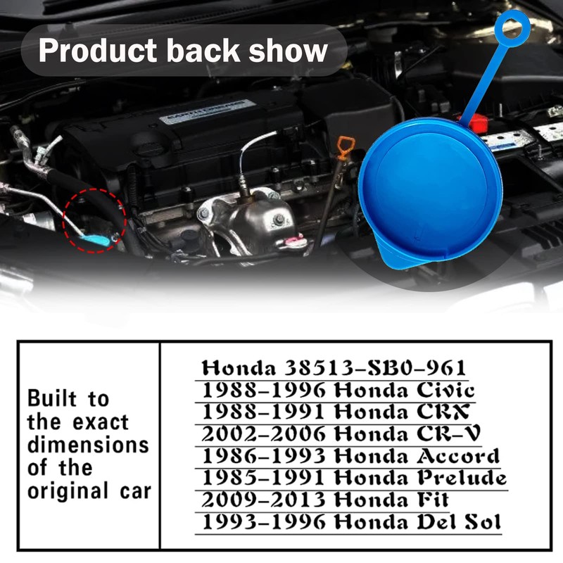 Windshield Washer Fluid Reservoir Cap - Windshield Wiper Fluid Cap
