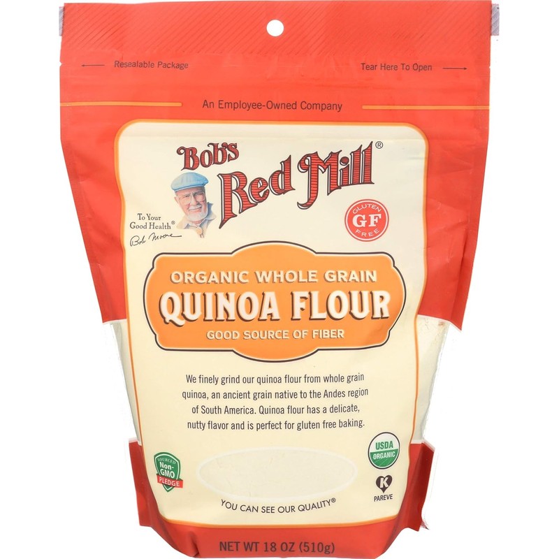 Bob's Red Mill Organic Quinoa Flour, 18 Ounce