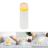 Alvinlite Squeeze Bottle, Reusable Condiment Dispenser Plastic 4 Holes Sauce