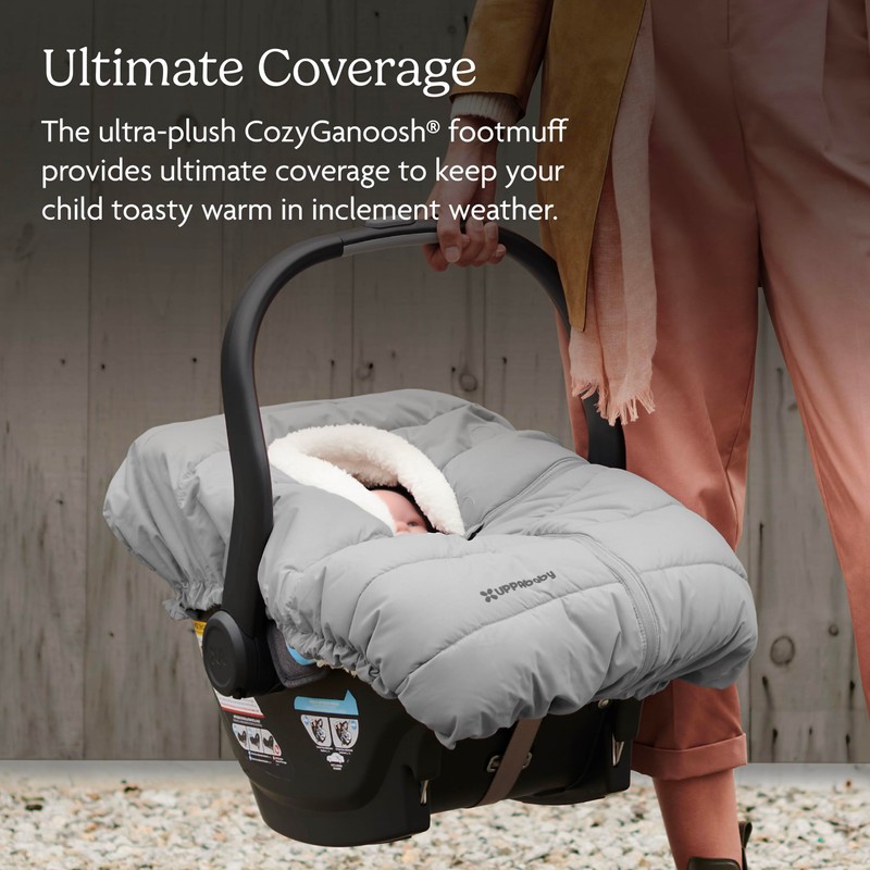 UPPAbaby CozyGanoosh for Aria and Mesa Infant Car Seat Carriers/Ultra-Plush,