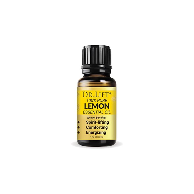 DR. LIFT Lemon Essential Oil, 1 oz - Made in