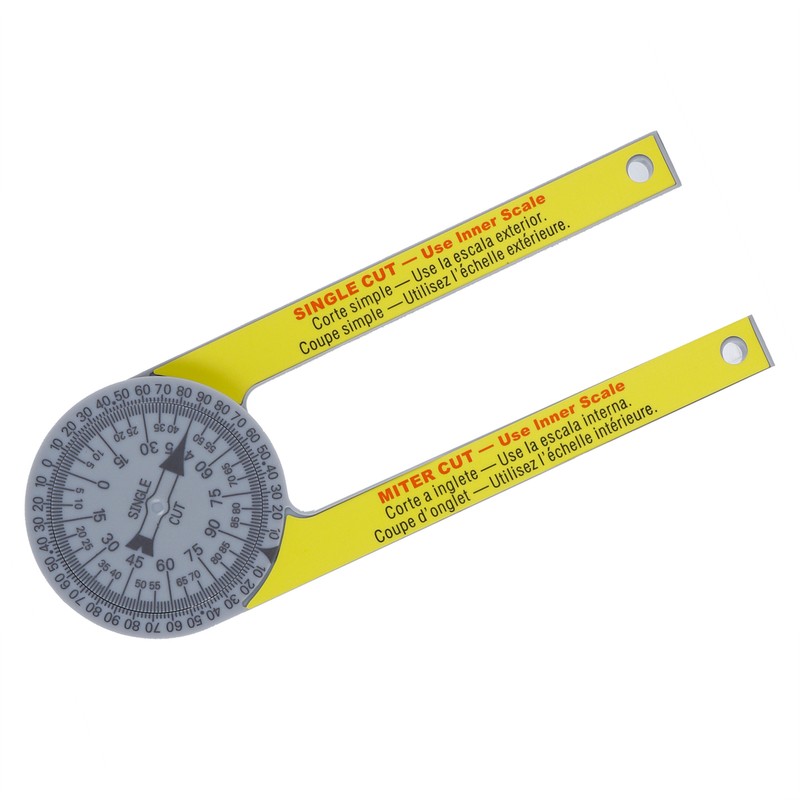Miter Saw Protractor Portable Calibration 3-Dimensional Goniometer Angle Finder Tools