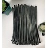 Oksdown 100 Pack Reusable Cable Ties Black 300mm×7.6mm Heavy Duty