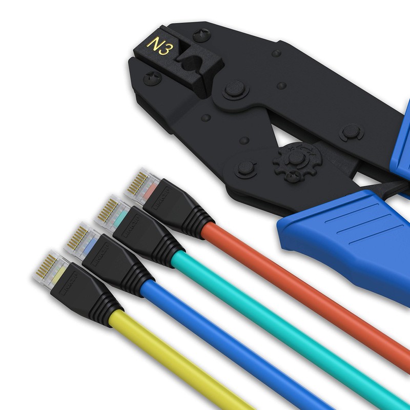 [LINKUP] Cat6A Plug Boot | RJ45 Ethernet Connector Jack Boot