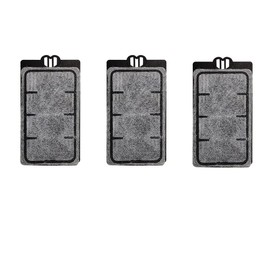 FRIRODSAY Aquarium Filter Cartridges Suit for 3.5W 280L/H Low-Water Fish Tank Filter Turtle Tank Reptiles Amphibians Frog Crab Cichlids Newt Filter Plate(Cartridges-3PCS)