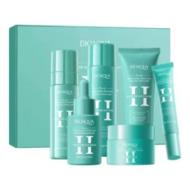 Set 6 En 1 Cuidado Facial Skincare Acido Hialuronico Bioaqua