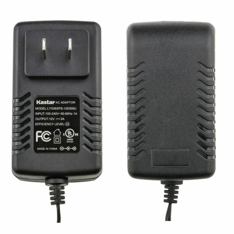 Kastar 12V 3A 36W AC to DC Adapter Power Supply