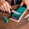 Hutsuls Leather Strop Block with Compound - Get Razor-Sharp Edges