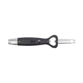Mad Man Deluxe Arc Spark Lighter, Black, Electric Flameless, LED Indicators Display