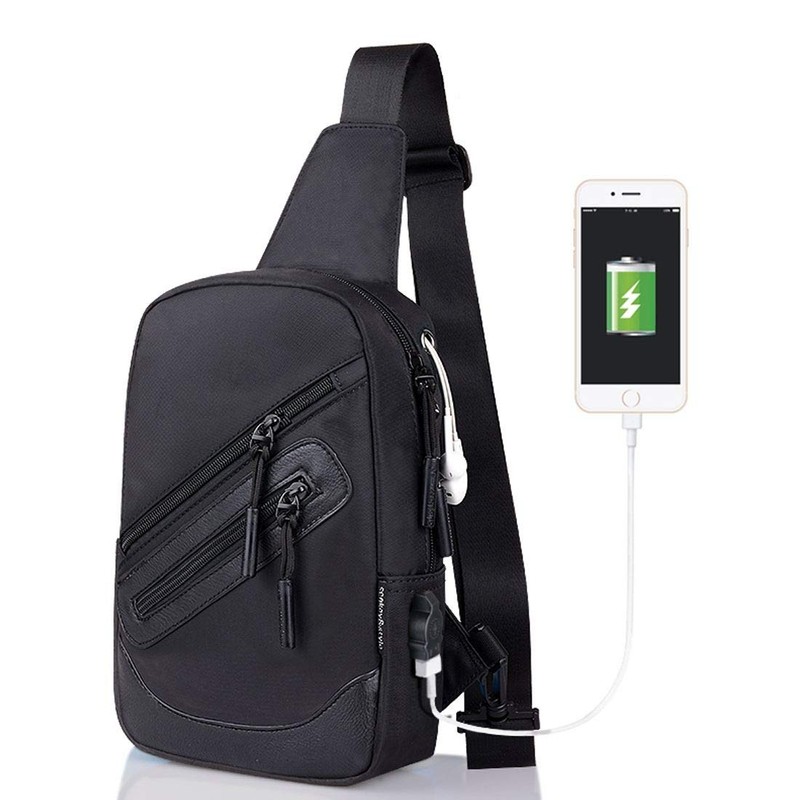 DFV mobile - Backpack Waist Shoulder Bag Nylon for Motorola