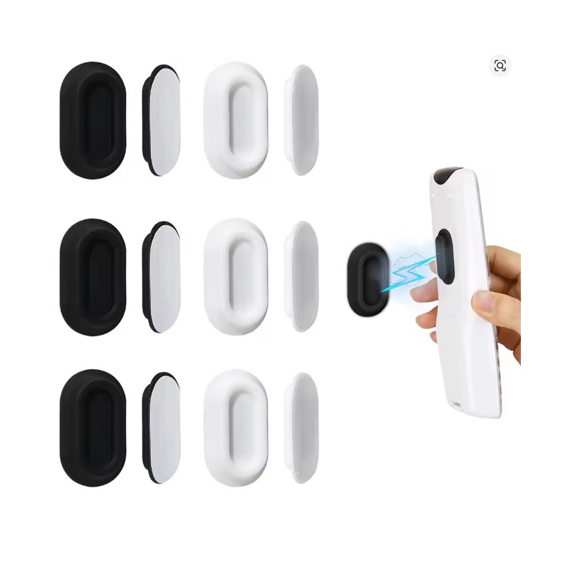 6-Pack Magnetic Remote Control Holder for Wall Storage – Soft