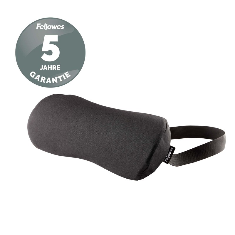 Fellowes Breyta Lumbar Cushion - Ergonomic Back Support, Adjustable Strap,