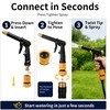 High Pressure Hose Nozzle Kit Fits US Garden Hoses with