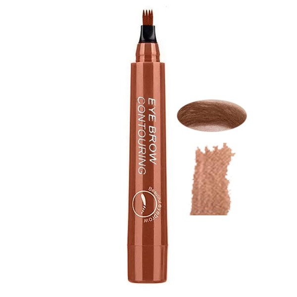 Aturmc Eyebrows with four time markers are timelessly waterproof; make-up cannot be easily removed from the natural eyebrow