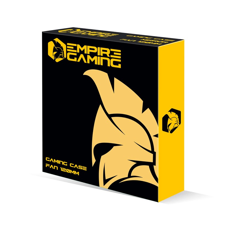 EMPIRE GAMING PC Case Fan Gamer 120 mm - High