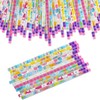 Kesote 24 Pack Easter Pencils Bulk 12 Patterns Easter Pencil