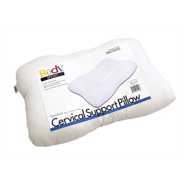 BodySport Cervical Support Pillow, 24" x 16", Each