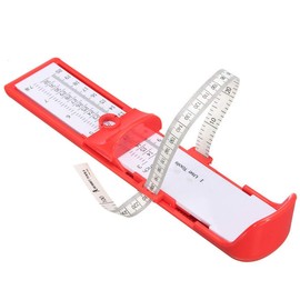 Kids Infant Foot Measurer Toddler Baby Foot Measure Gauge Children Foot Measuring Tool Shoes Size Measuring Ruler Tool 0-20CM Professional Foot - Width Measuring Device For Children (Red)