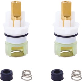 RP25513 Faucet Cartridges for Delta Faucet Replacement Repair Part with RP4993 Seat and Spring (2 Pack)