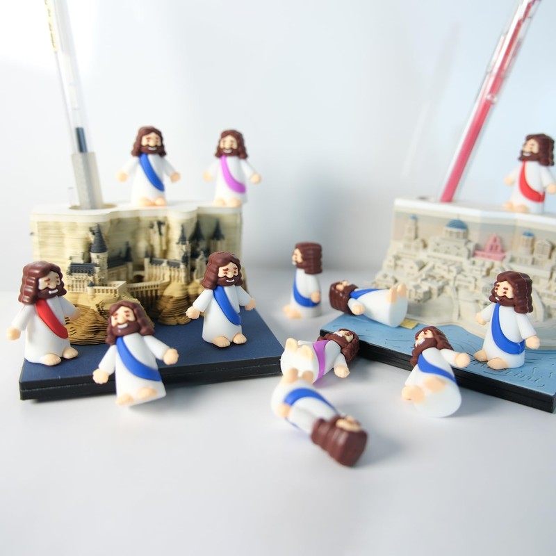 Mini Jesus Figures, Set of 30pcs Action Figures Little Jesus