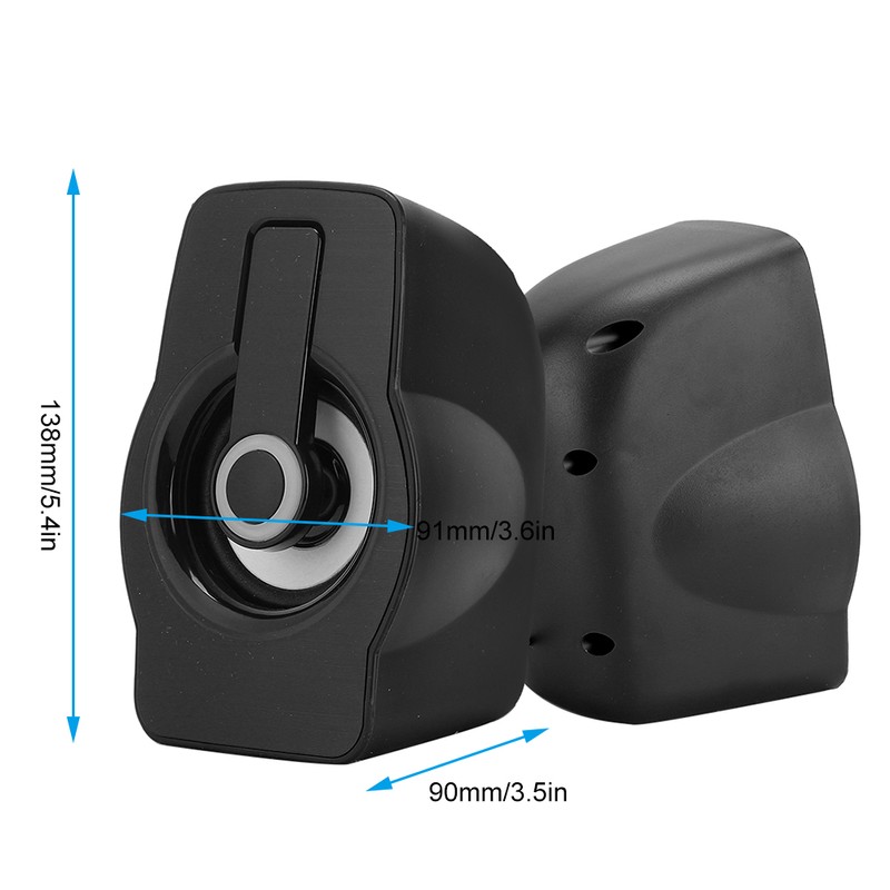 FT-185 Mini USB LED Speaker Portable Loudspeaker Music Player for