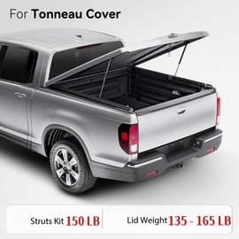 Vepagoo 42 inch Gas Strut 150Lb/667N Heavy Duty Lid Gas Struts Shock Lift Support Spring for Tonneau Cover RV Kitchen Door Truck Bed Trailer Cap Bed Custom Wooden Cover, 2pcs (1 Pair)