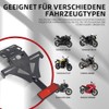 Adjustable Motorcycle Number Plate Holder, Universal Number Plate Holder, for