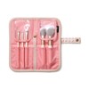 Francfranc Franc Tweed Makeup Brush Set Pink