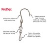 ProDec PLDT005 Swivel Pot Hook for Securely Hanging Paint Cans